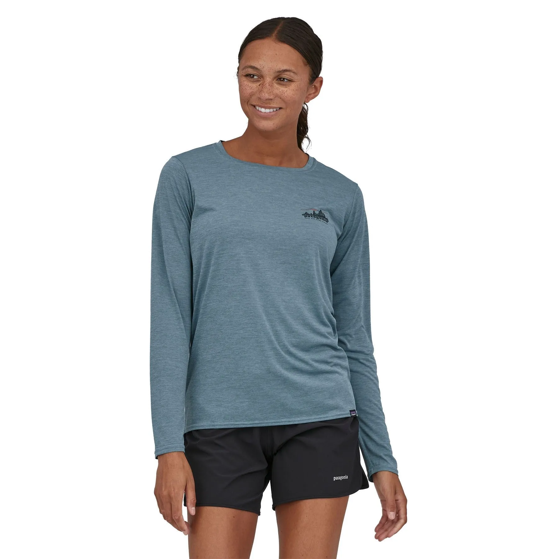 Patagonia Women's Long-Sleeved Capilene® Cool Daily Graphic Shirt