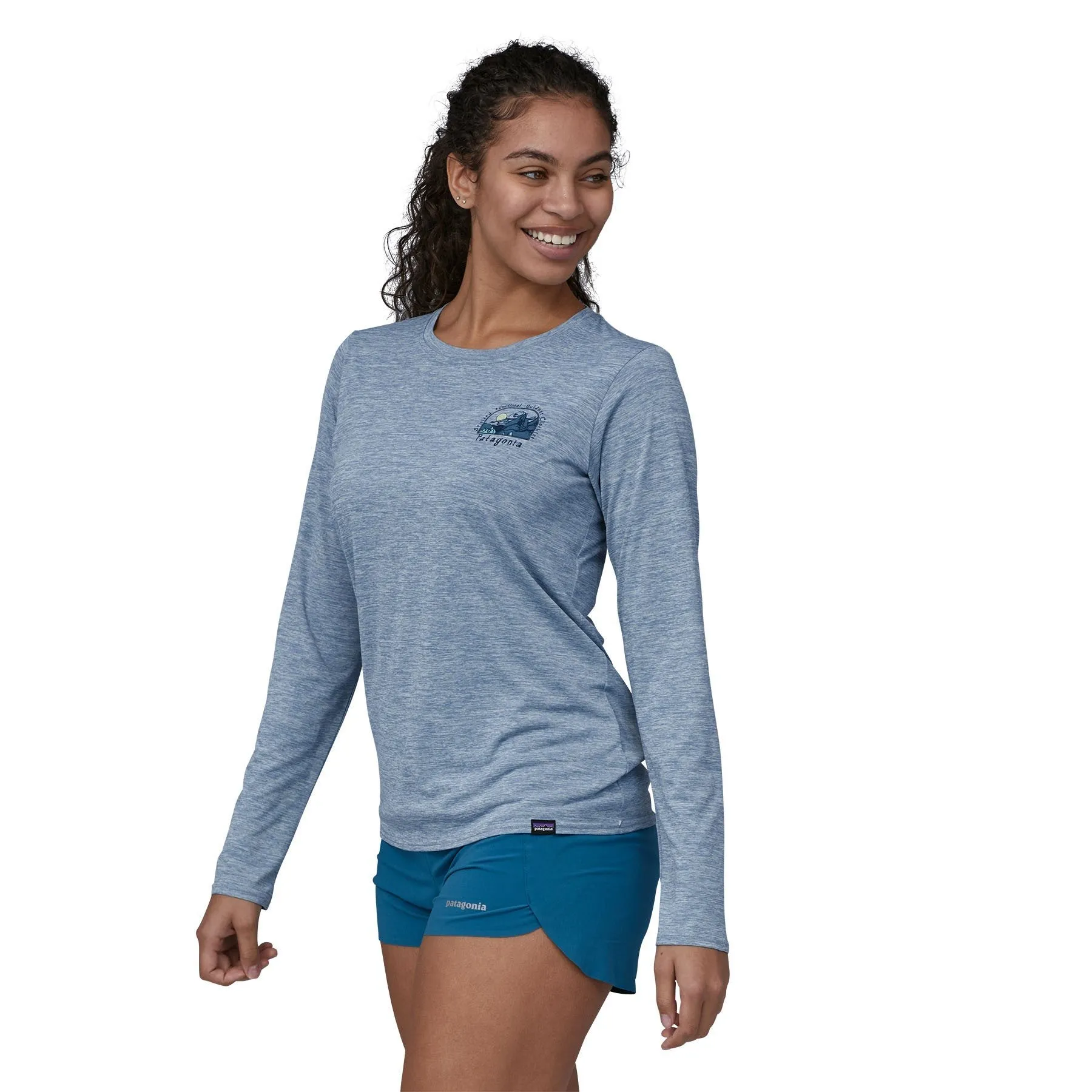 Patagonia Women's Long-Sleeved Capilene® Cool Daily Graphic Shirt