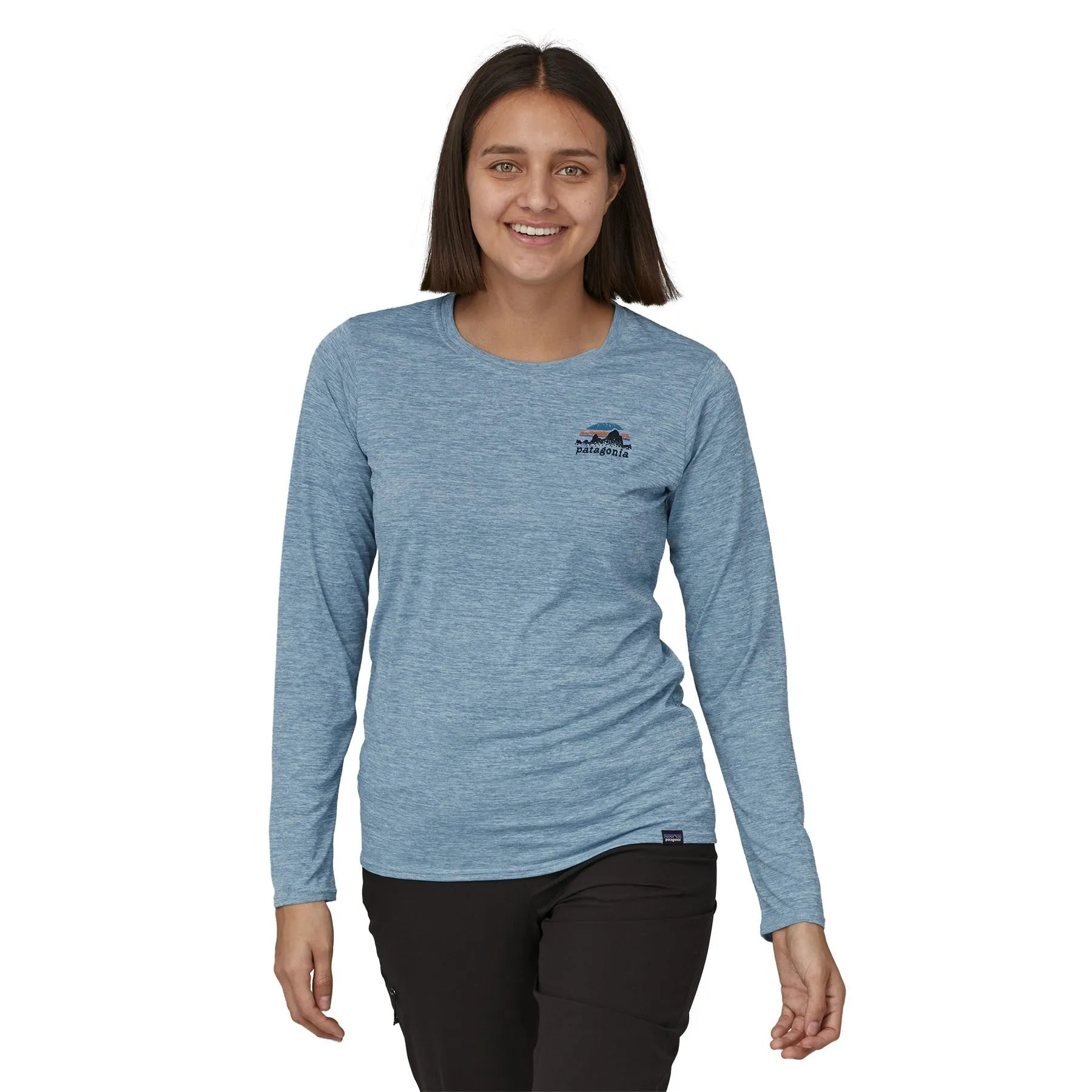 Patagonia Women's Long-Sleeved Capilene® Cool Daily Graphic Shirt