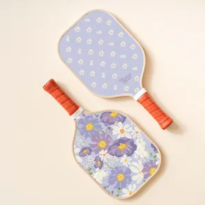Pickleball Paddle In Bouquet Beauty Purple