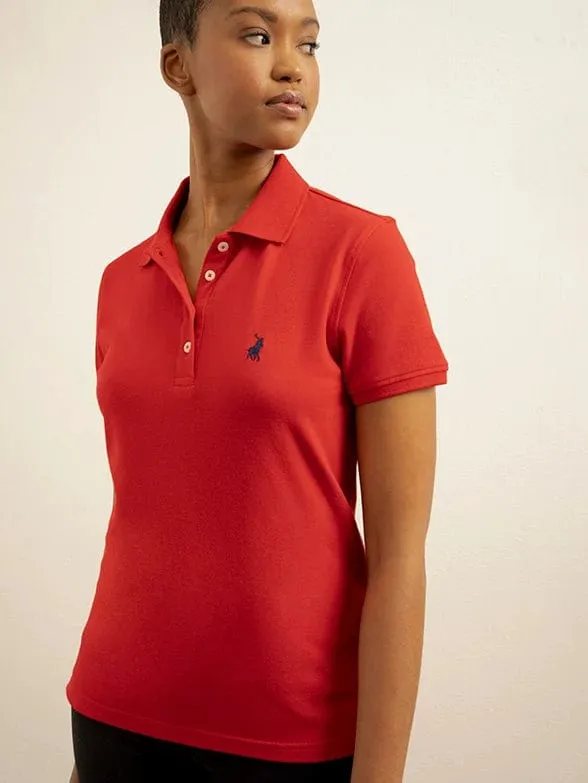 Polo Women Margot Short Sleeve Golfer Red