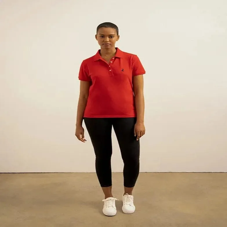 Polo Women Margot Short Sleeve Golfer Red