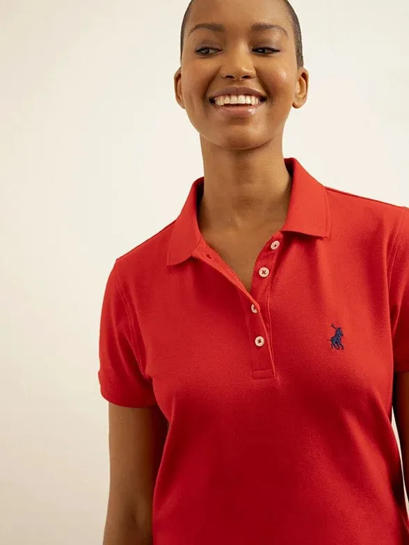 Polo Women Margot Short Sleeve Golfer Red