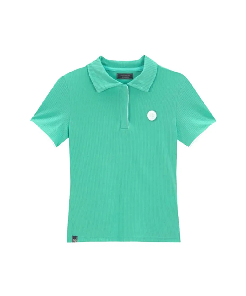 POSHERD Light Cool Pique Top - Green