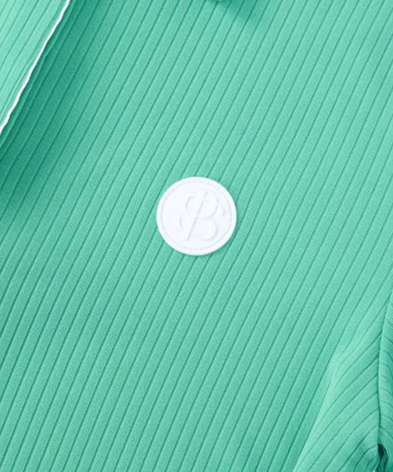 POSHERD Light Cool Pique Top - Green