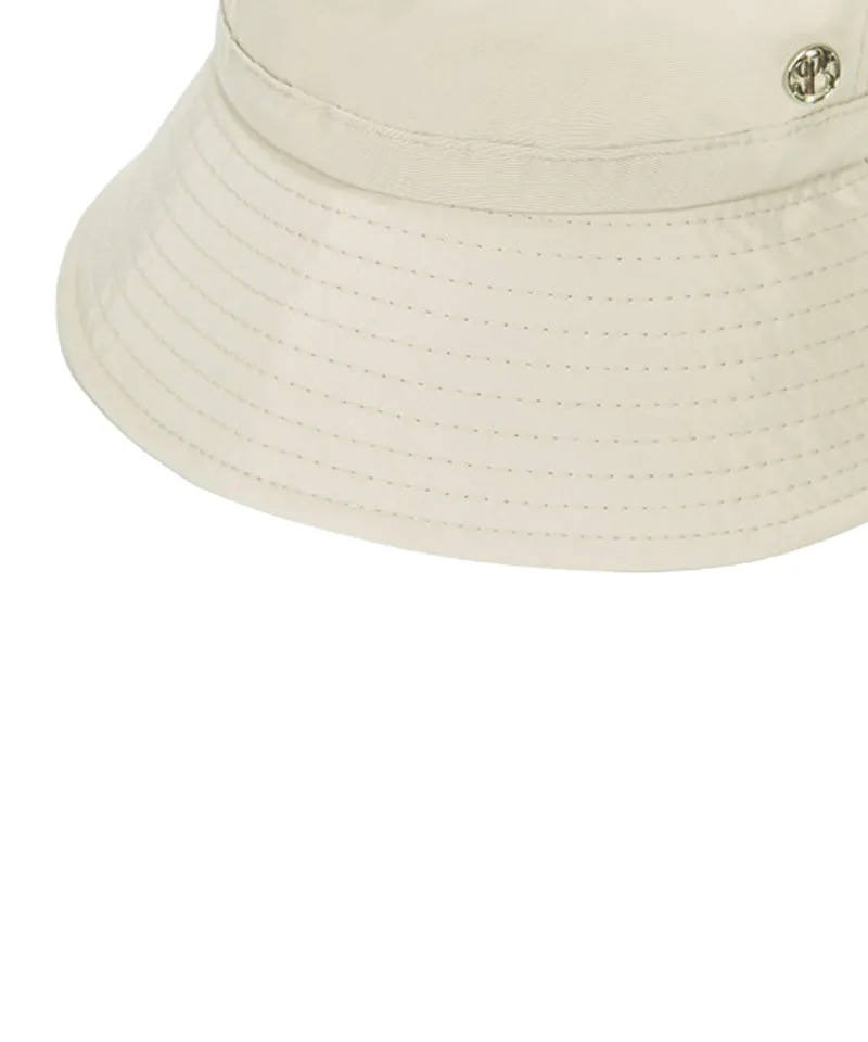 POSHERD Shine String Bucket Hat - Beige