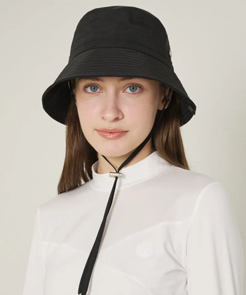 POSHERD Shine String Bucket Hat - Black