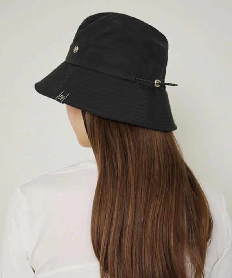POSHERD Shine String Bucket Hat - Black
