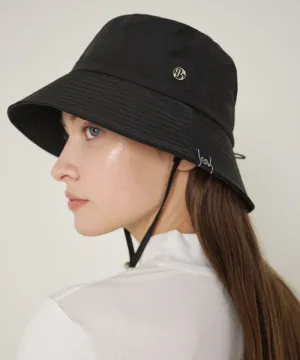 POSHERD Shine String Bucket Hat - Black