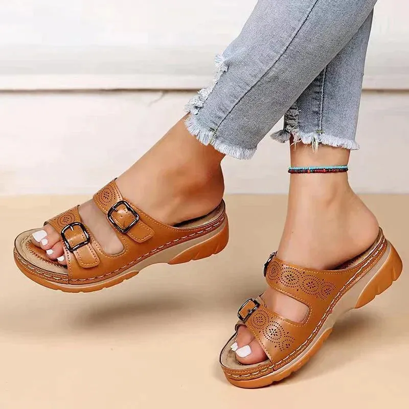 Praxedys® | Women'S Leather Sandals