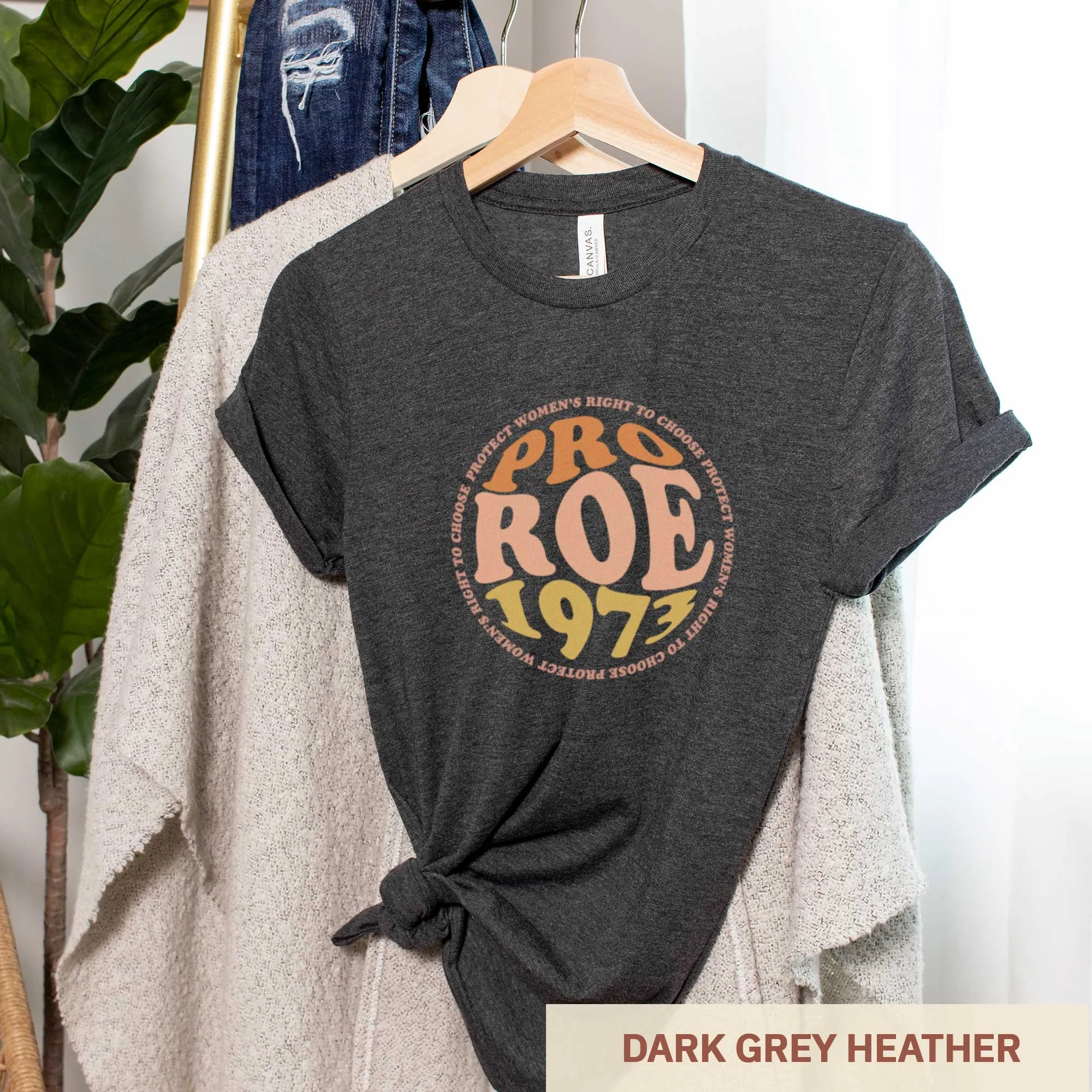 Pro Roe 1973 - Adult Unisex Jersey Crew Tee