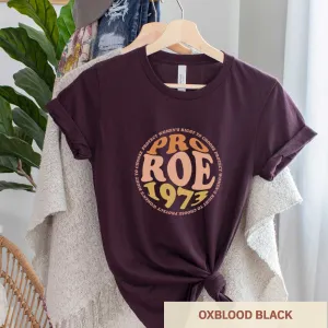 Pro Roe 1973 - Adult Unisex Jersey Crew Tee