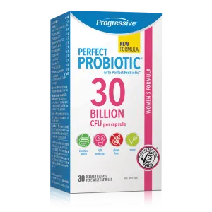 Progressive Perfect Probiotic Women's Formula 30 Billion CFU (30 VCaps)
