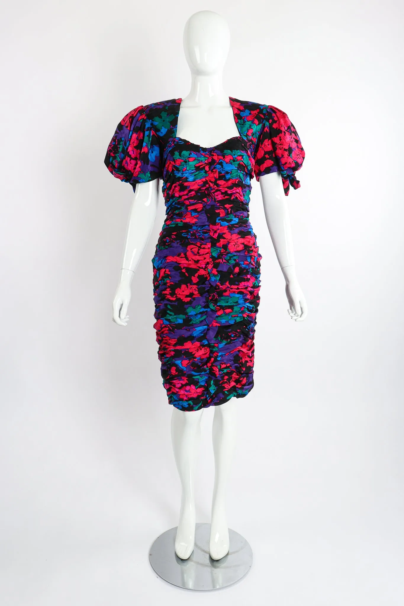 Puff Sleeve Cocktail Dress