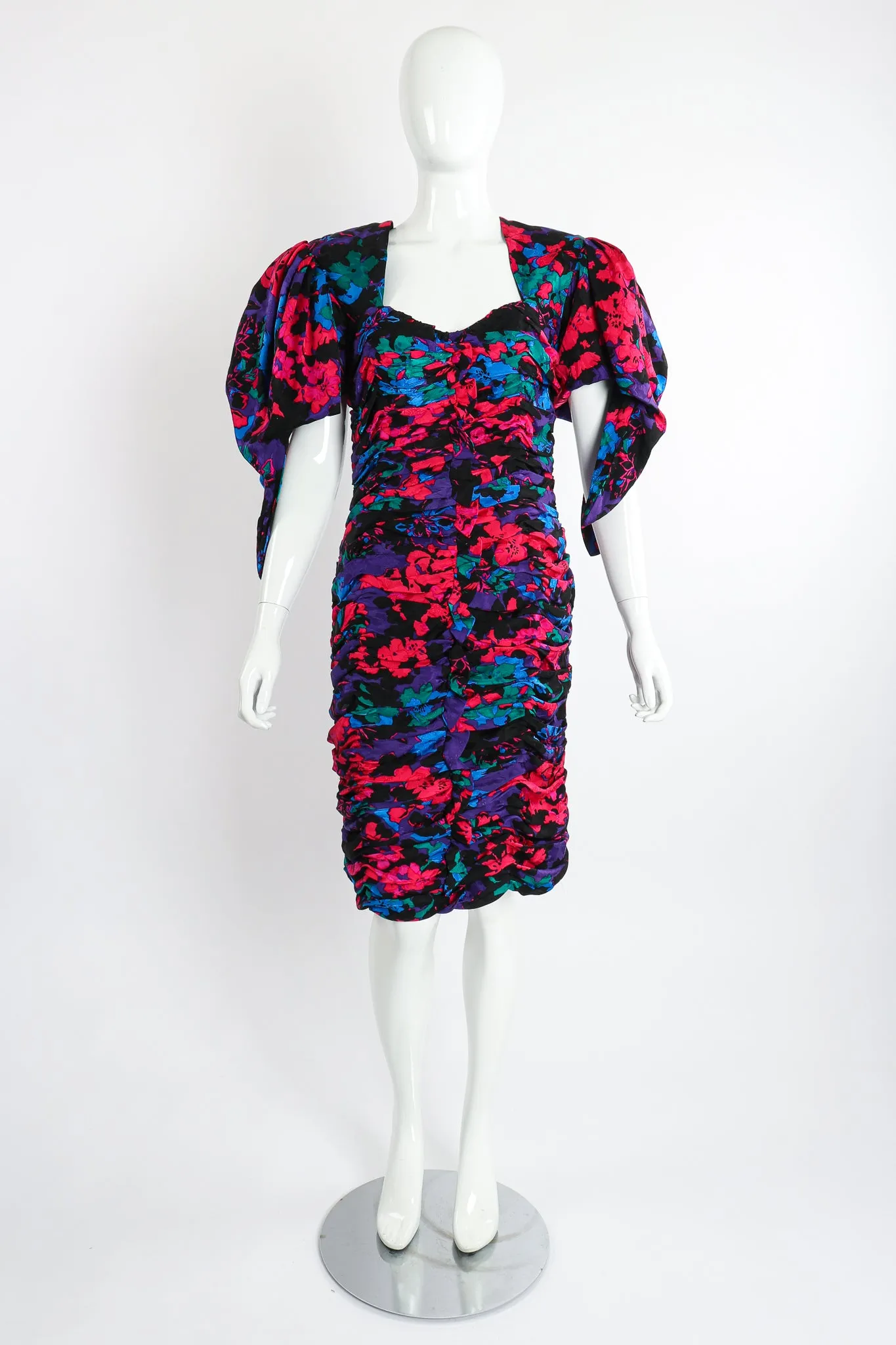 Puff Sleeve Cocktail Dress