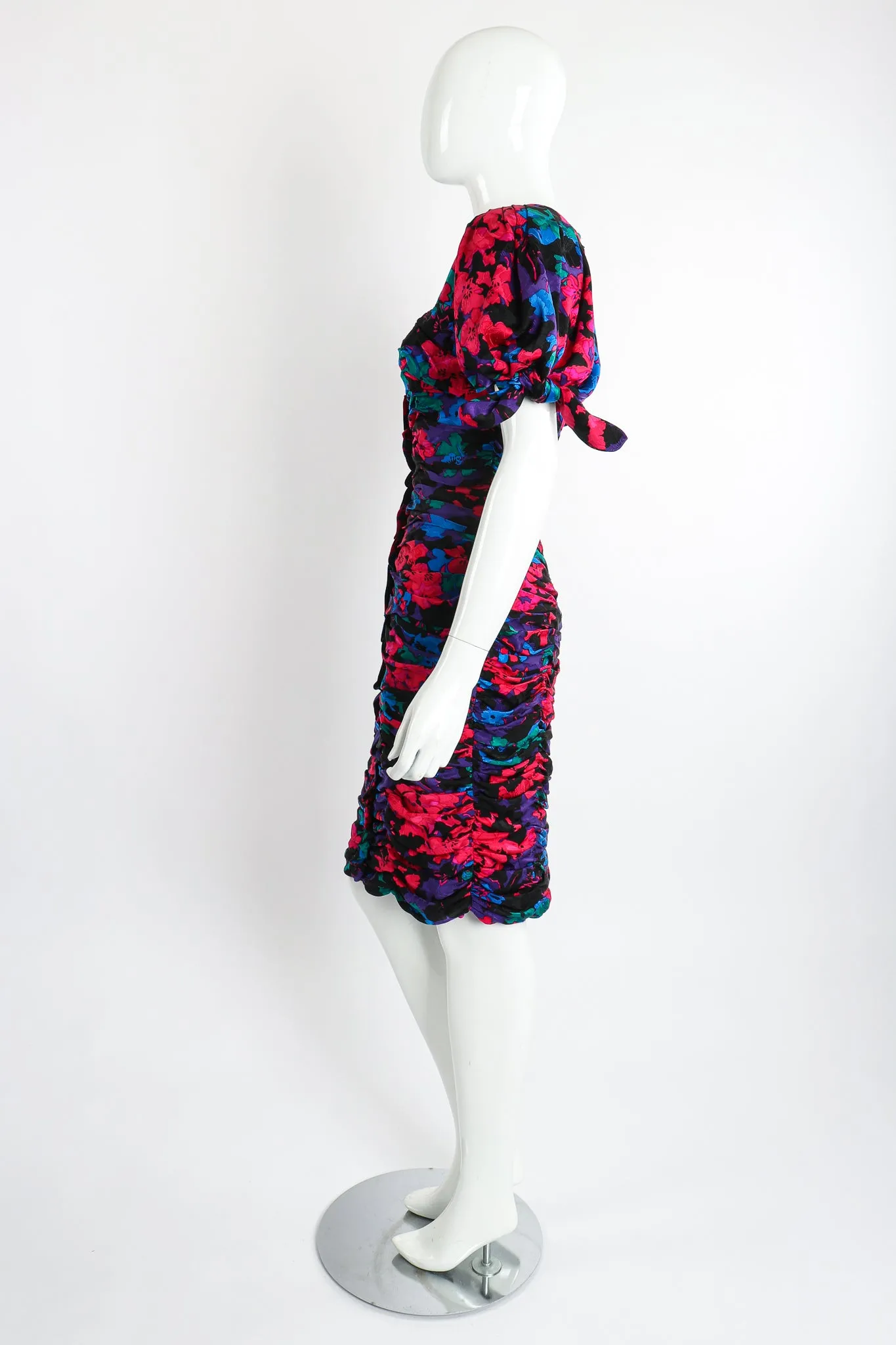 Puff Sleeve Cocktail Dress