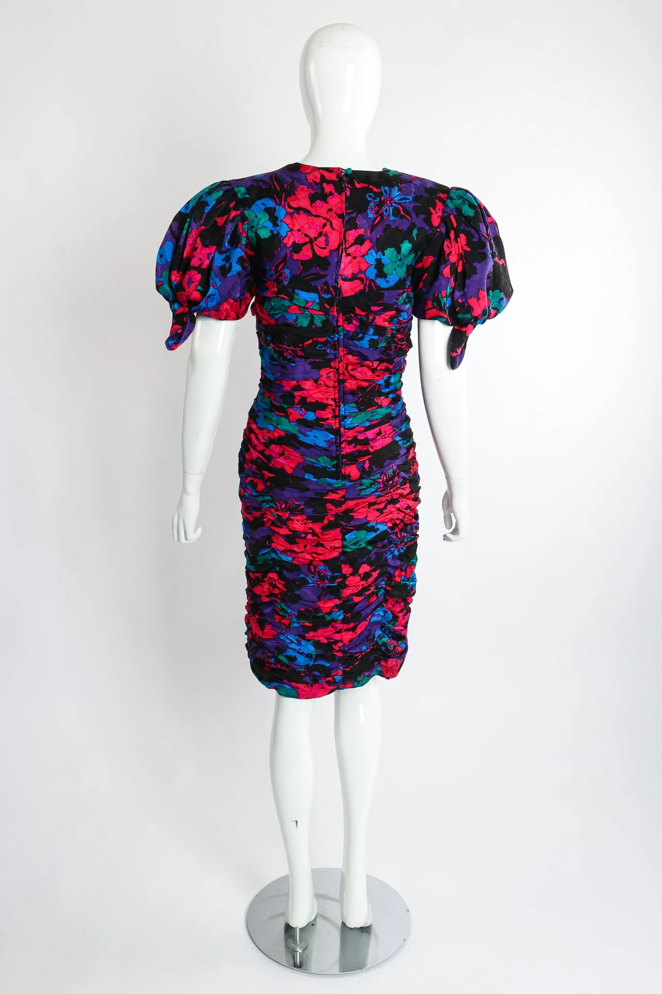 Puff Sleeve Cocktail Dress