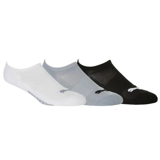 Puma Women's Pounce No Show Golf Socks - 3 Pair Pack