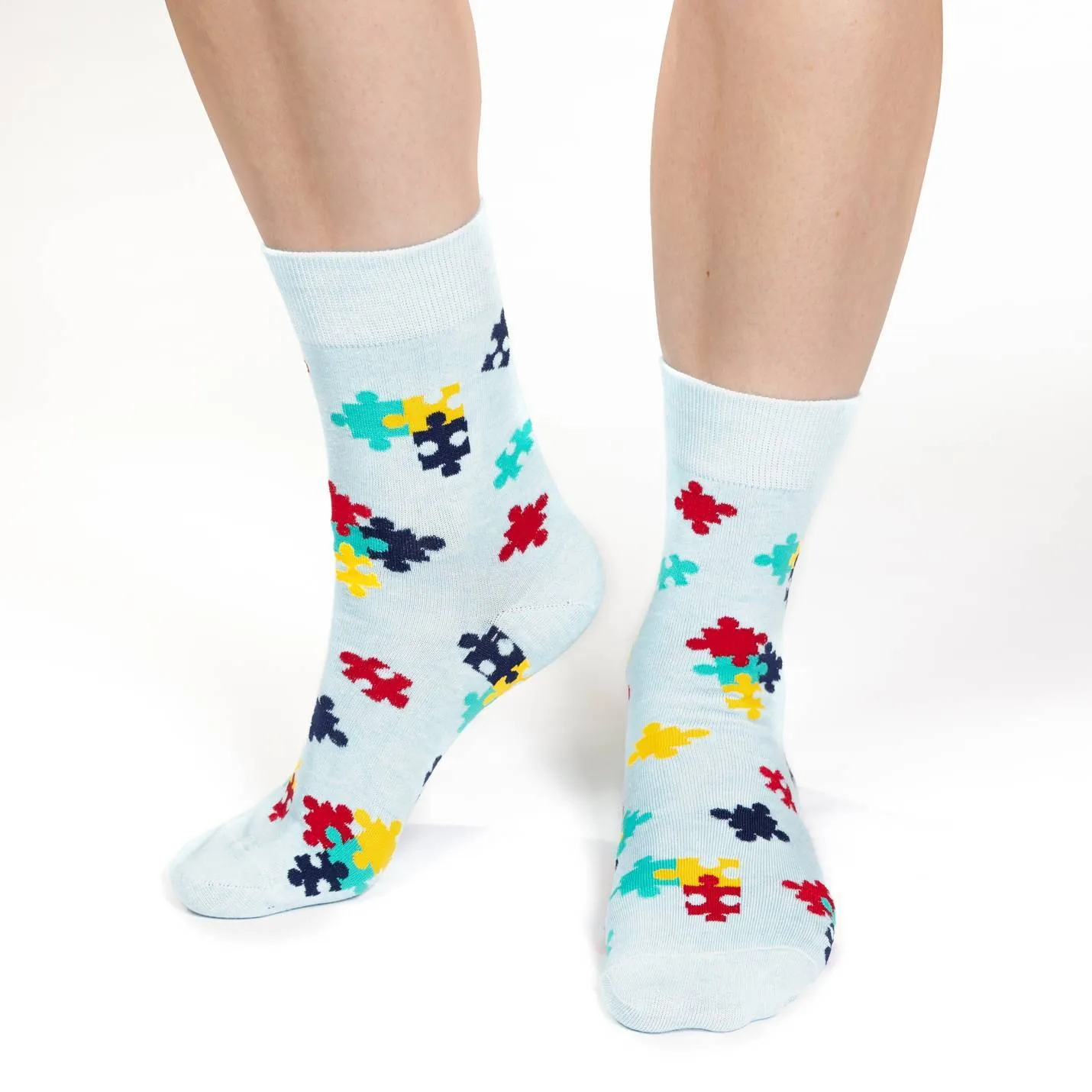 Puzzle Pieces Women's Socks