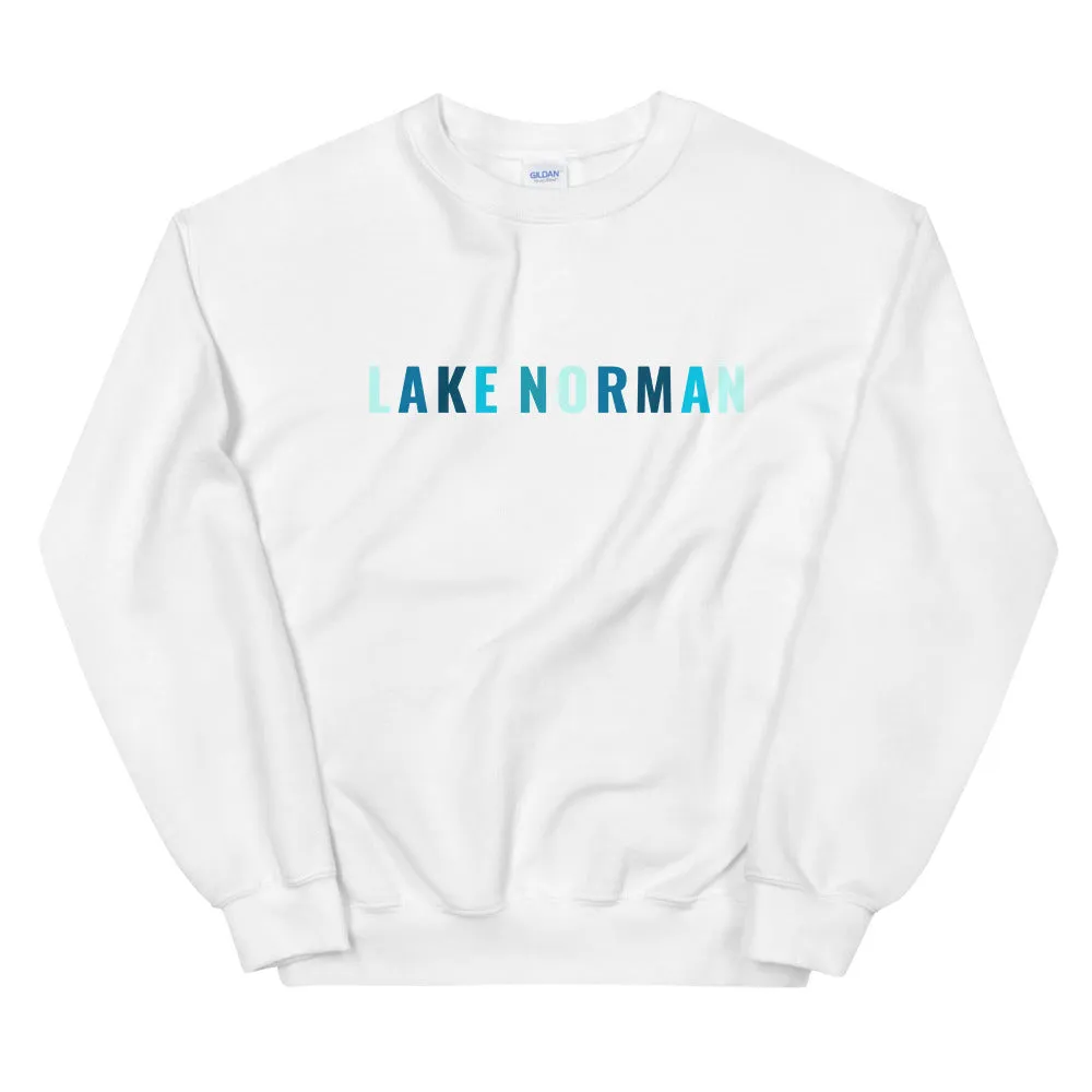 "Lake Norman- BLUE" Unisex Sweatshirt