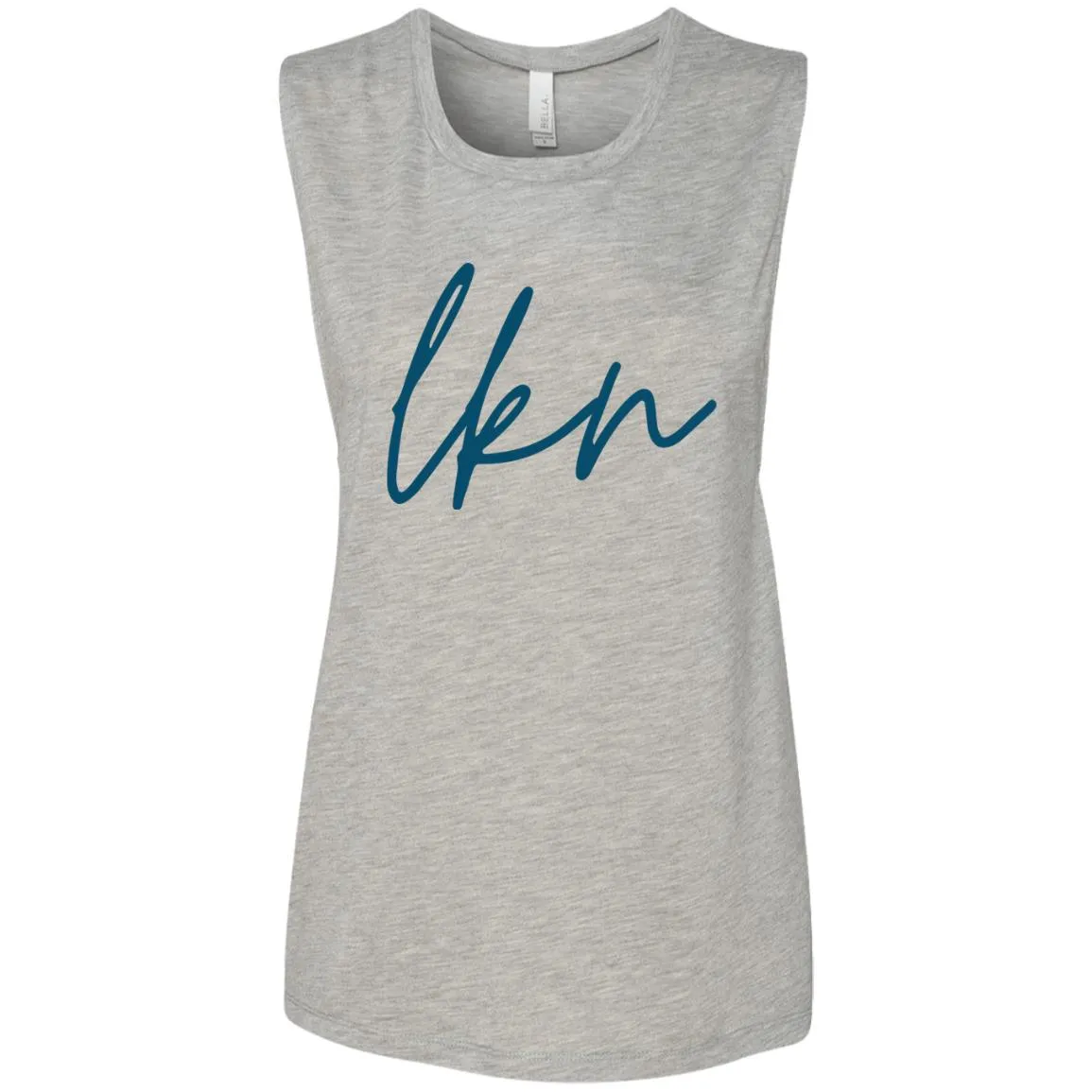 "LKN- NAVY" Ladies' Flowy Muscle Tank