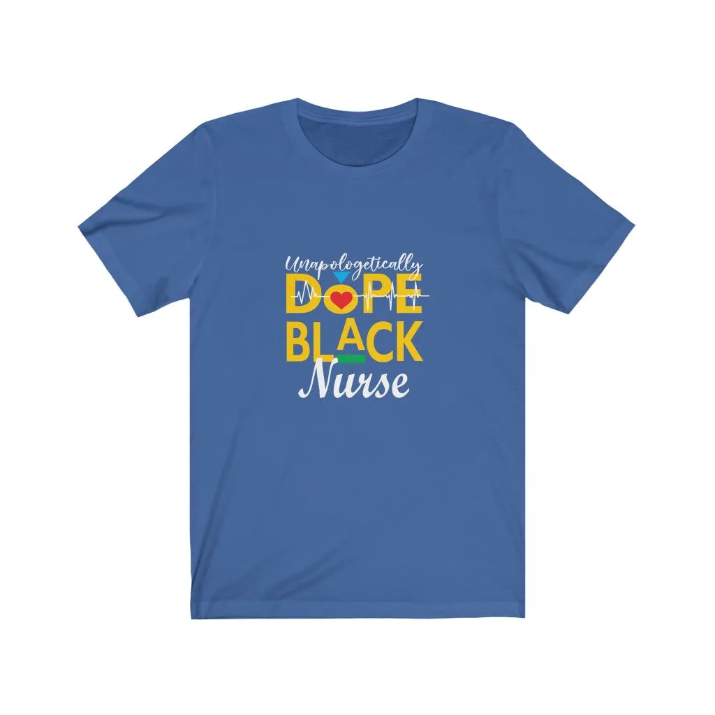 "Unapologetically Dope Black ........." Relaxed Fit Short Sleeve Tee