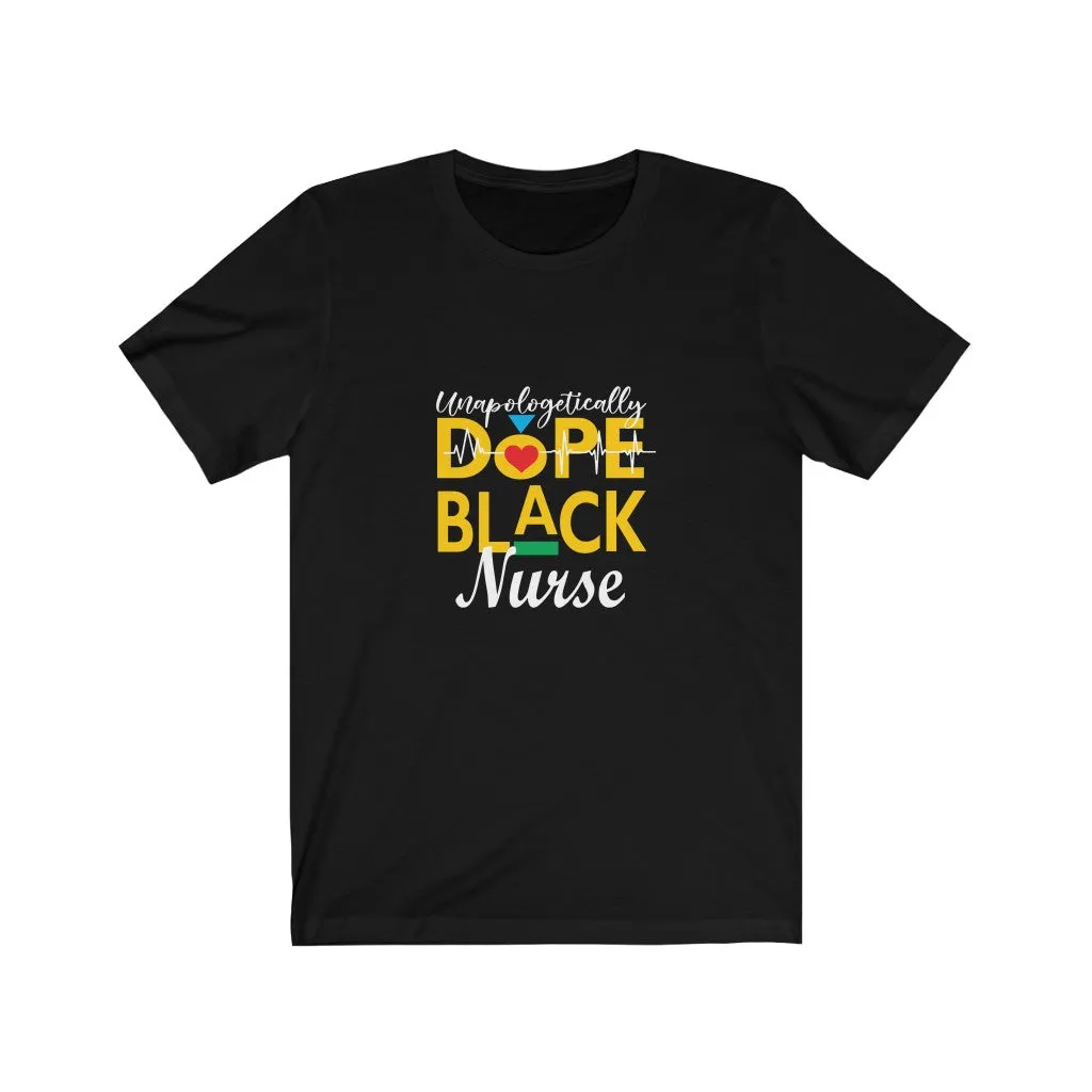 "Unapologetically Dope Black ........." Relaxed Fit Short Sleeve Tee