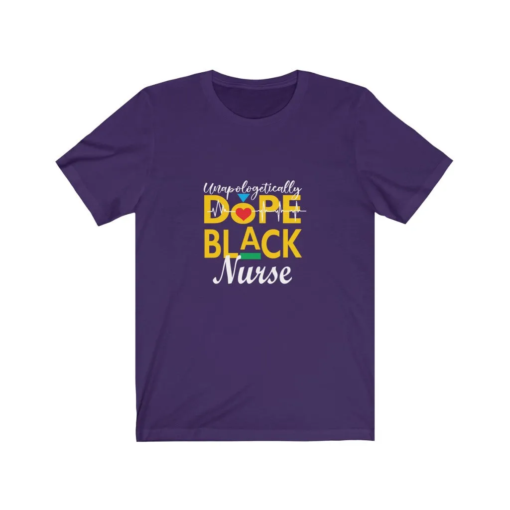 "Unapologetically Dope Black ........." Relaxed Fit Short Sleeve Tee