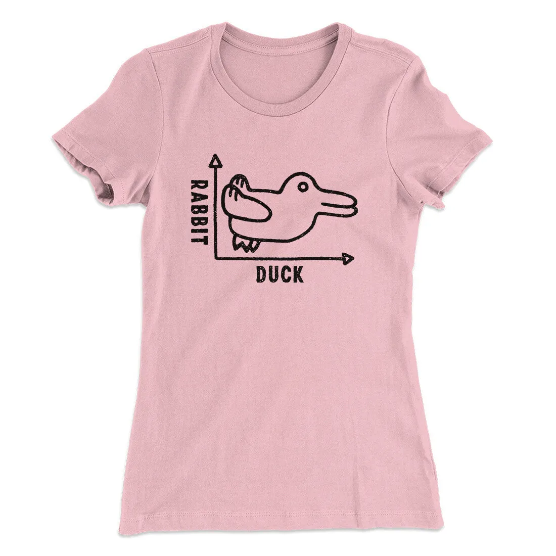 Rabbit Duck Graph Women's T-Shirt