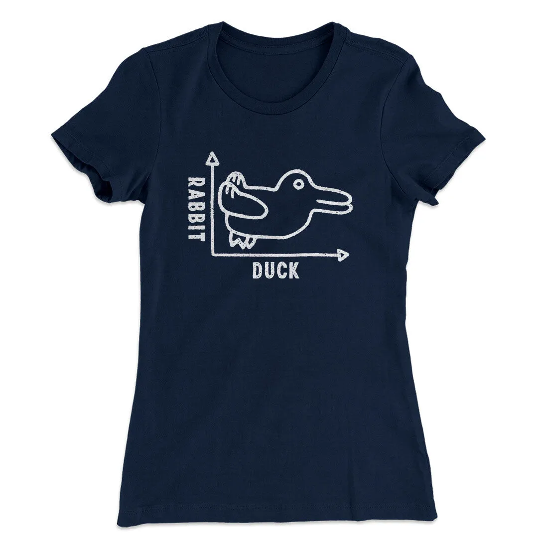Rabbit Duck Graph Women's T-Shirt