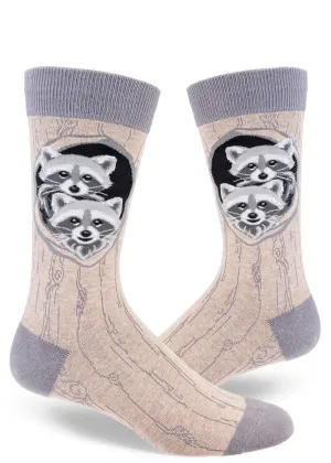 Raccoons' Den Men's Socks