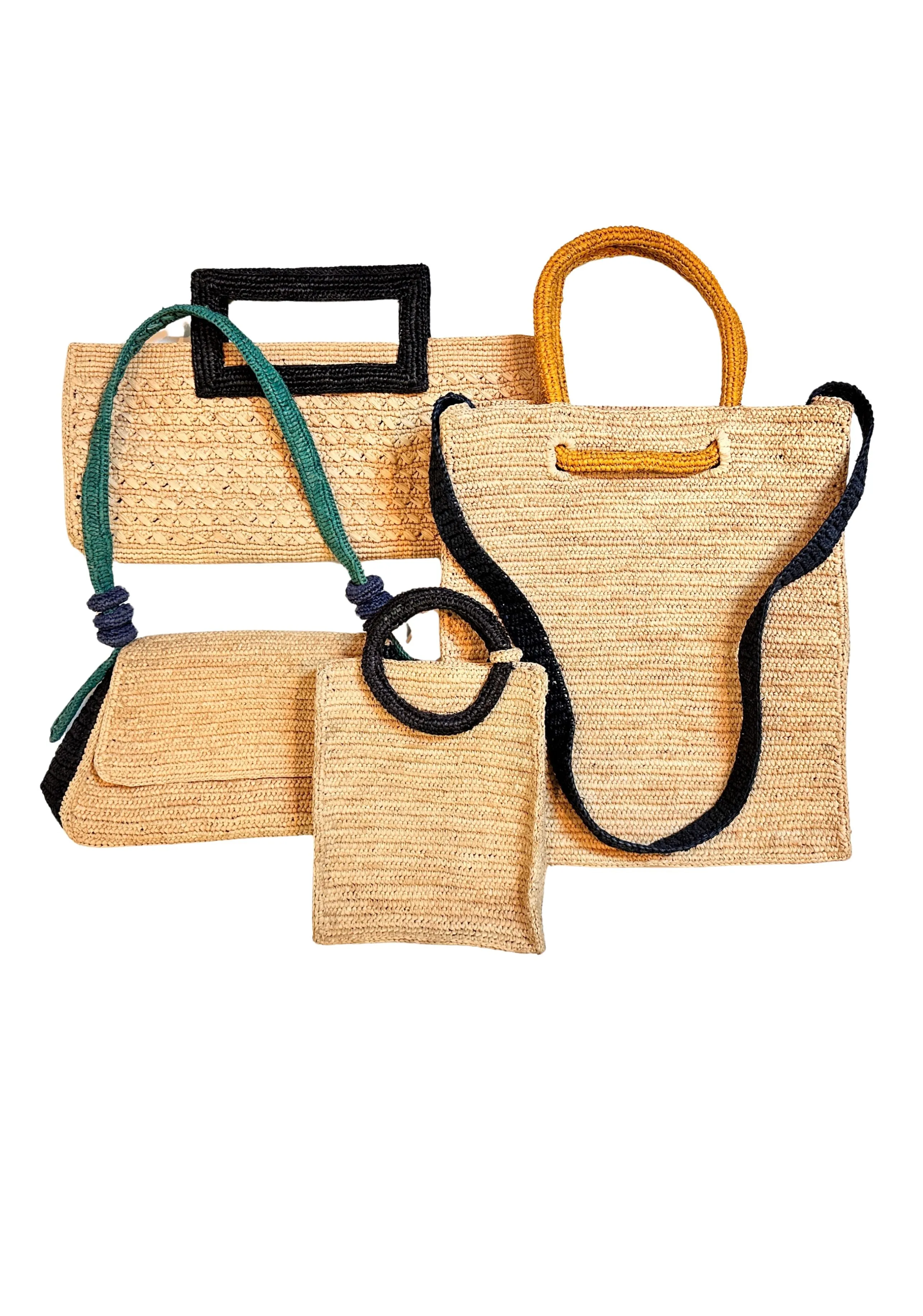 Raffia Shopper Bag