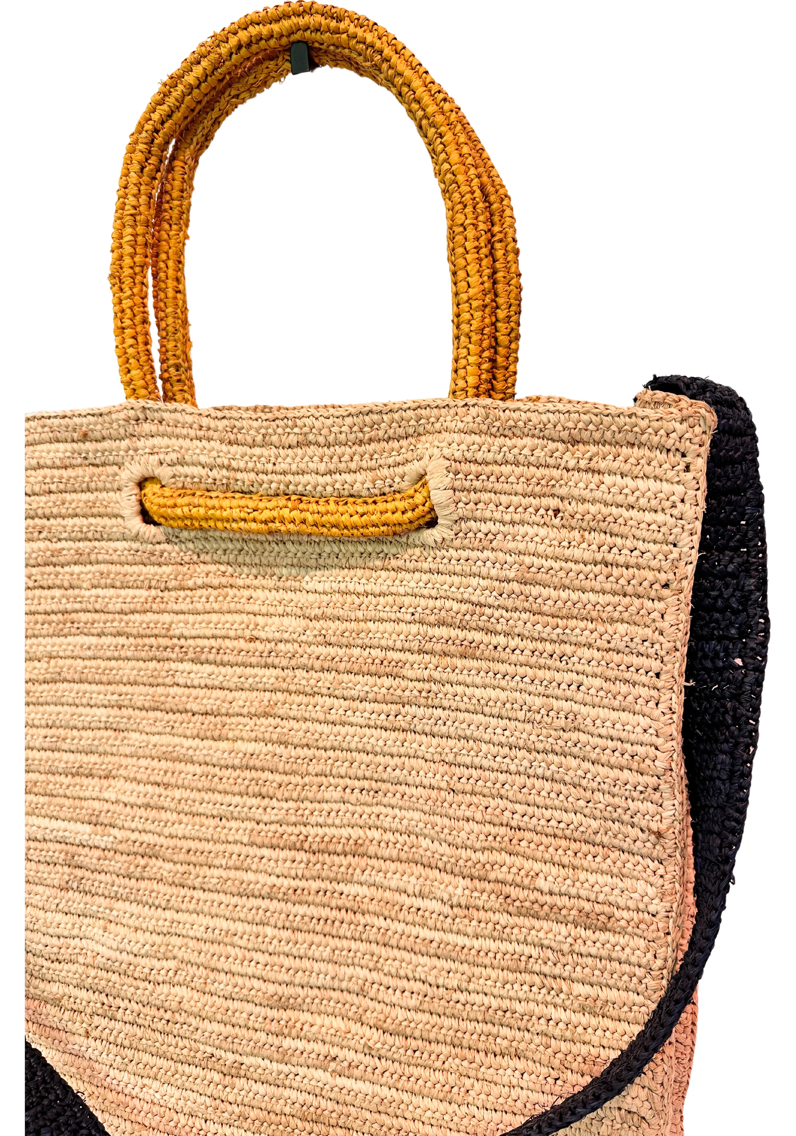 Raffia Shopper Bag