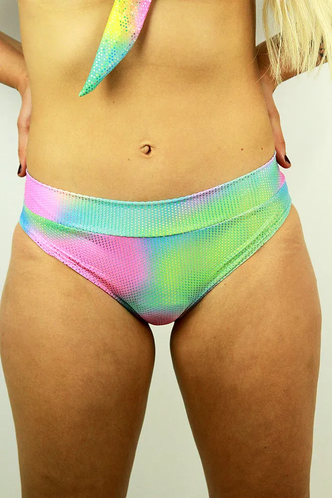 Rarr Brazil Scrunchie Bum Shorts - Tutti Frutti Pink