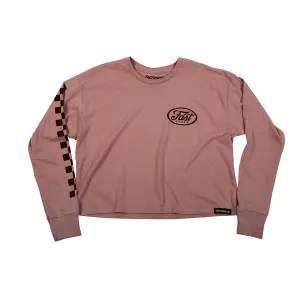 Redux Women's LS Tee - Crimson