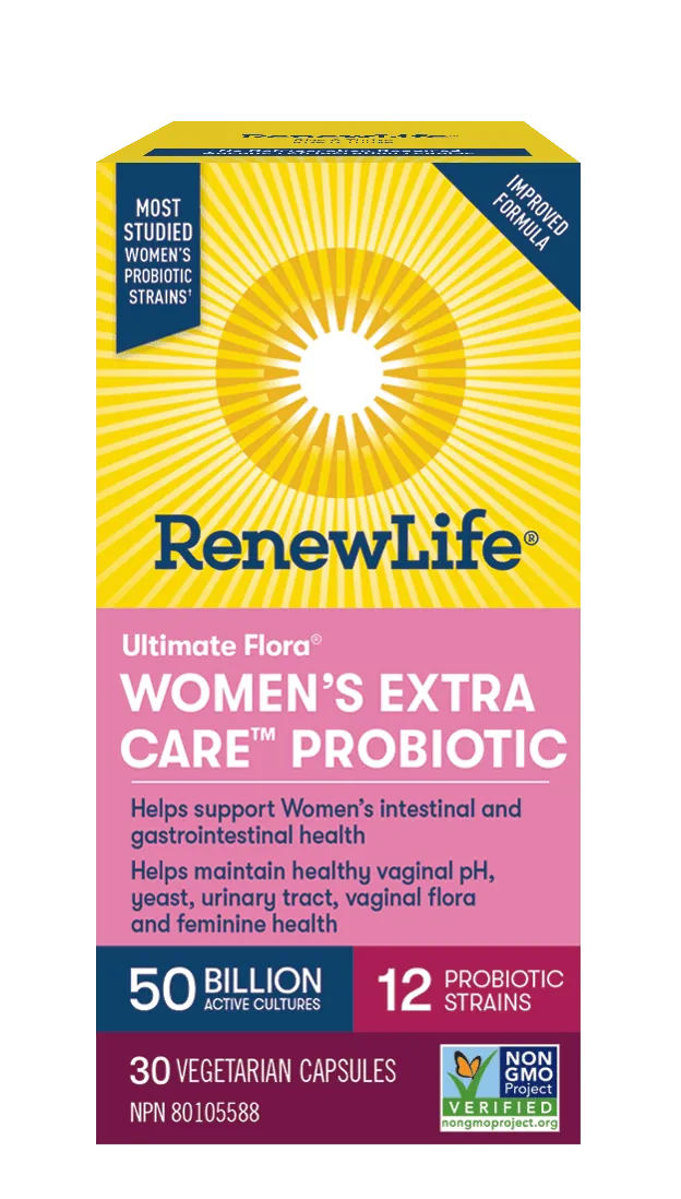 Renew Life Women's Extra Care Probiotic 50 Billion - Shelf Stable (VCaps)
