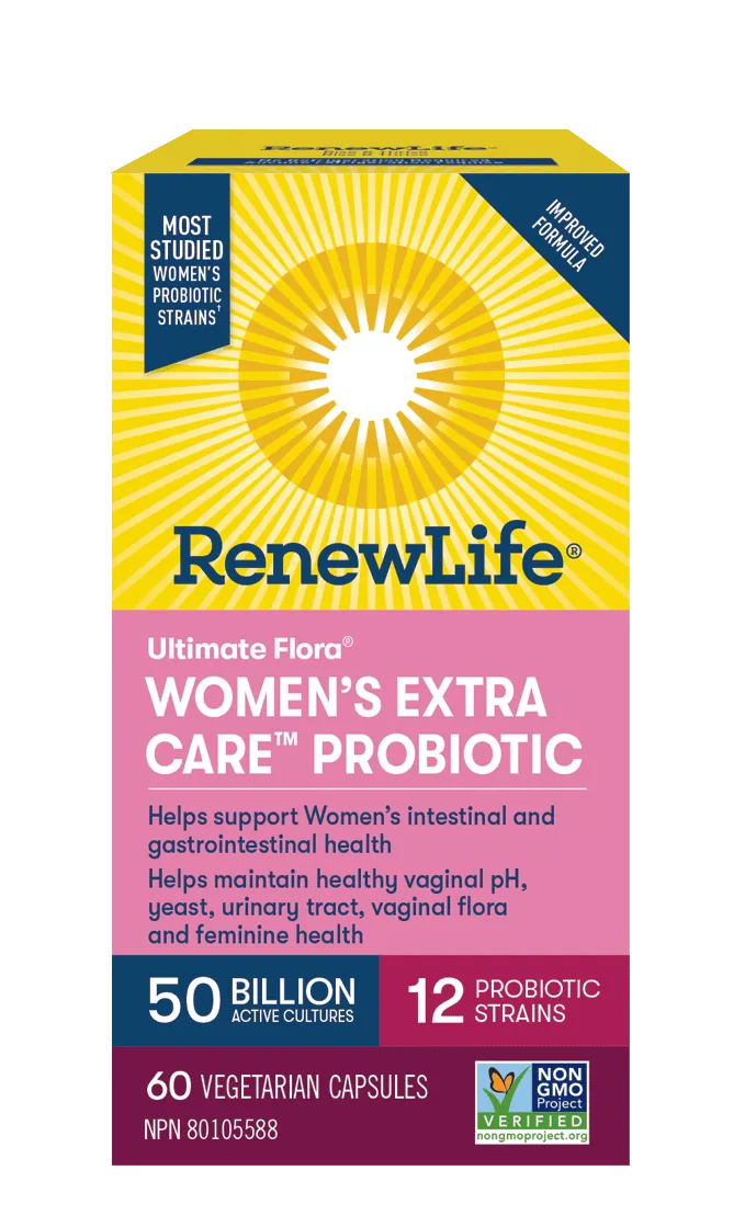 Renew Life Women's Extra Care Probiotic 50 Billion - Shelf Stable (VCaps)