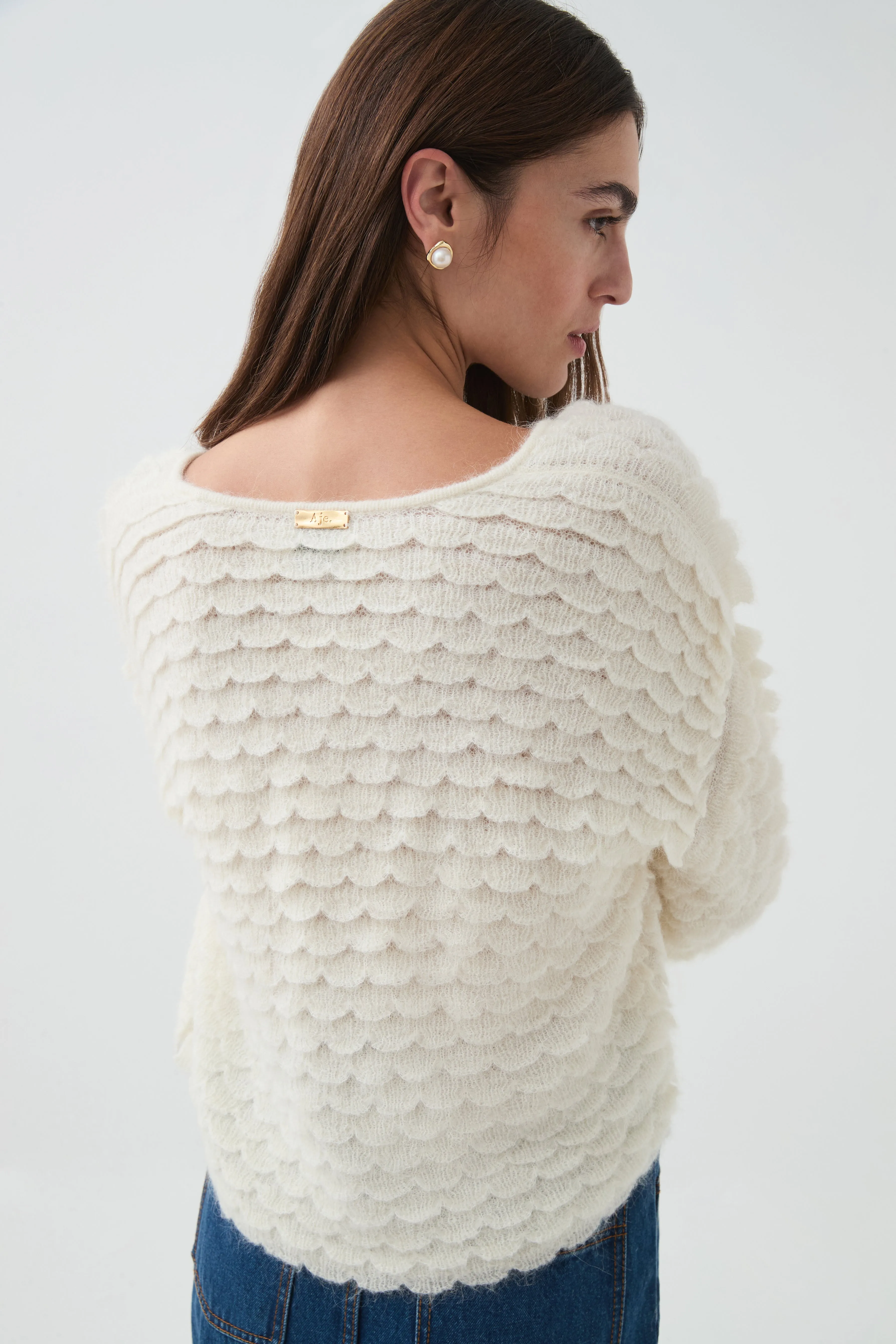 Revel Textured Knit Jumper