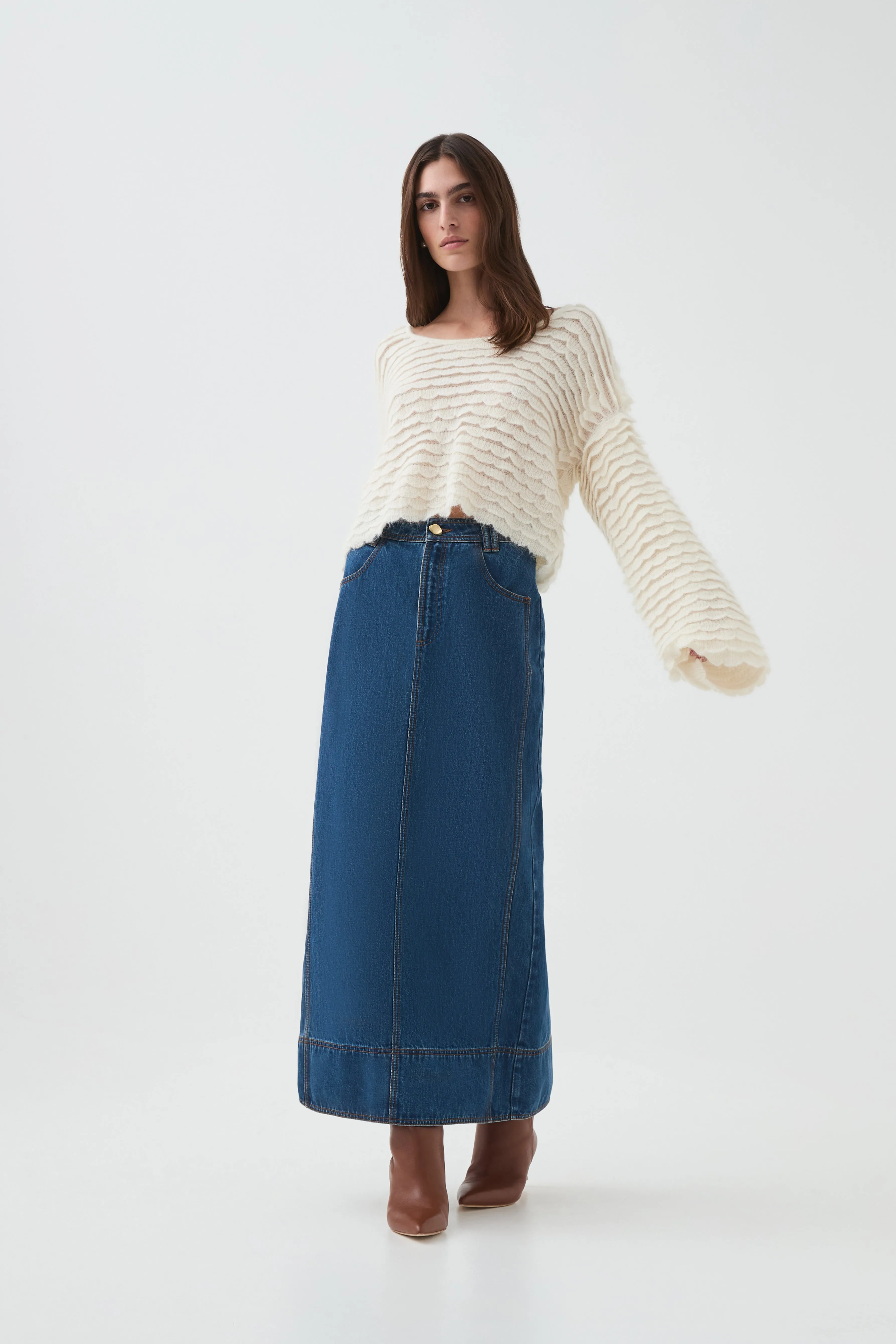 Revel Textured Knit Jumper