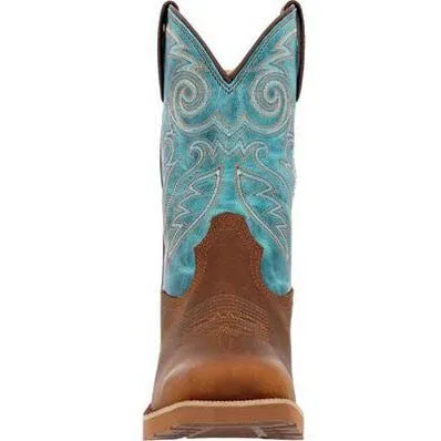 Rocky Women's Monocrepe 11" Square Toe WP Western Boot -Brown- RKW0445
