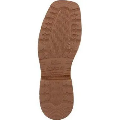 Rocky Women's Monocrepe 11" Square Toe WP Western Boot -Brown- RKW0445
