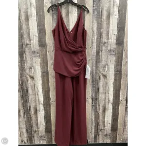 Romper By Dress The Population In Red, Size: Xl