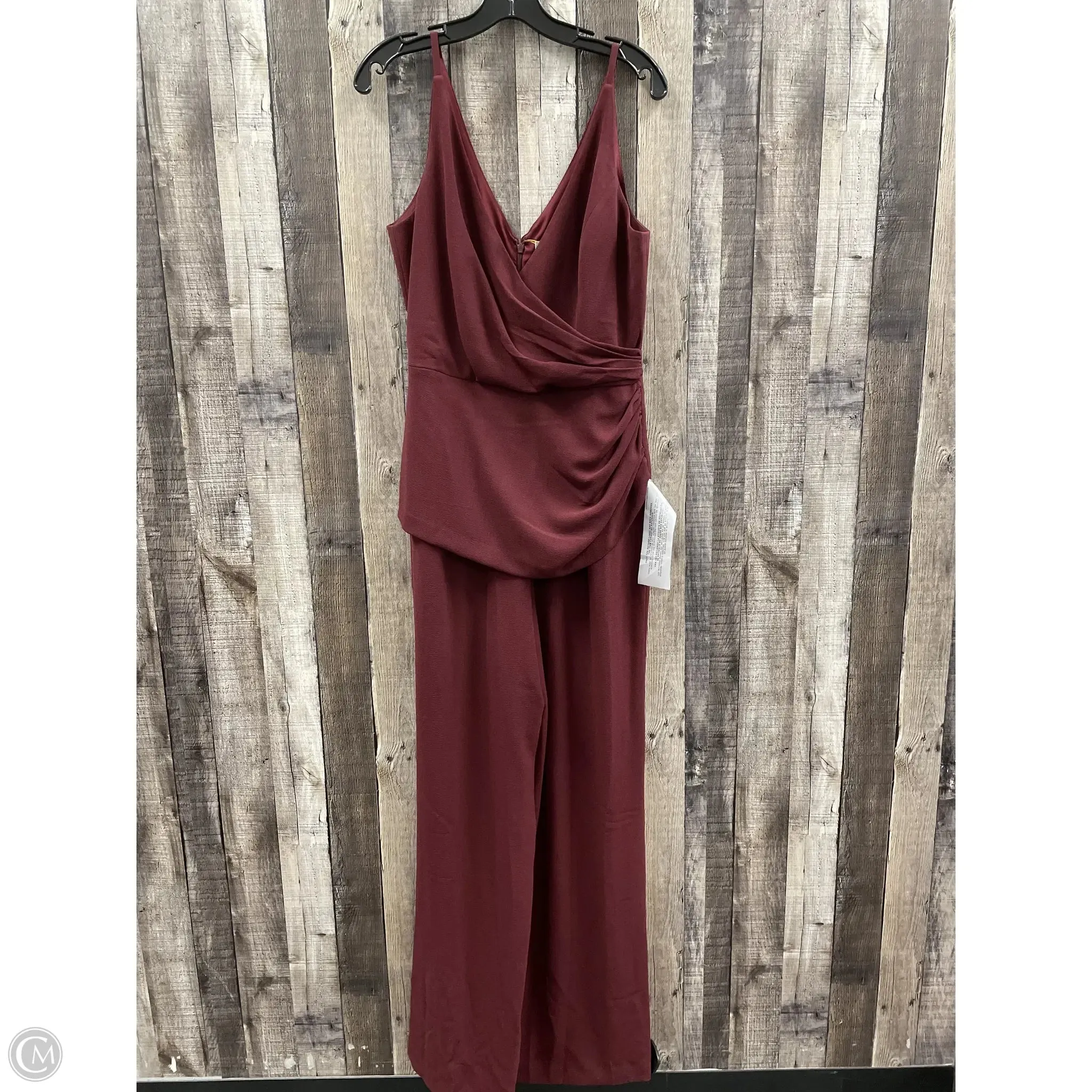Romper By Dress The Population In Red, Size: Xl