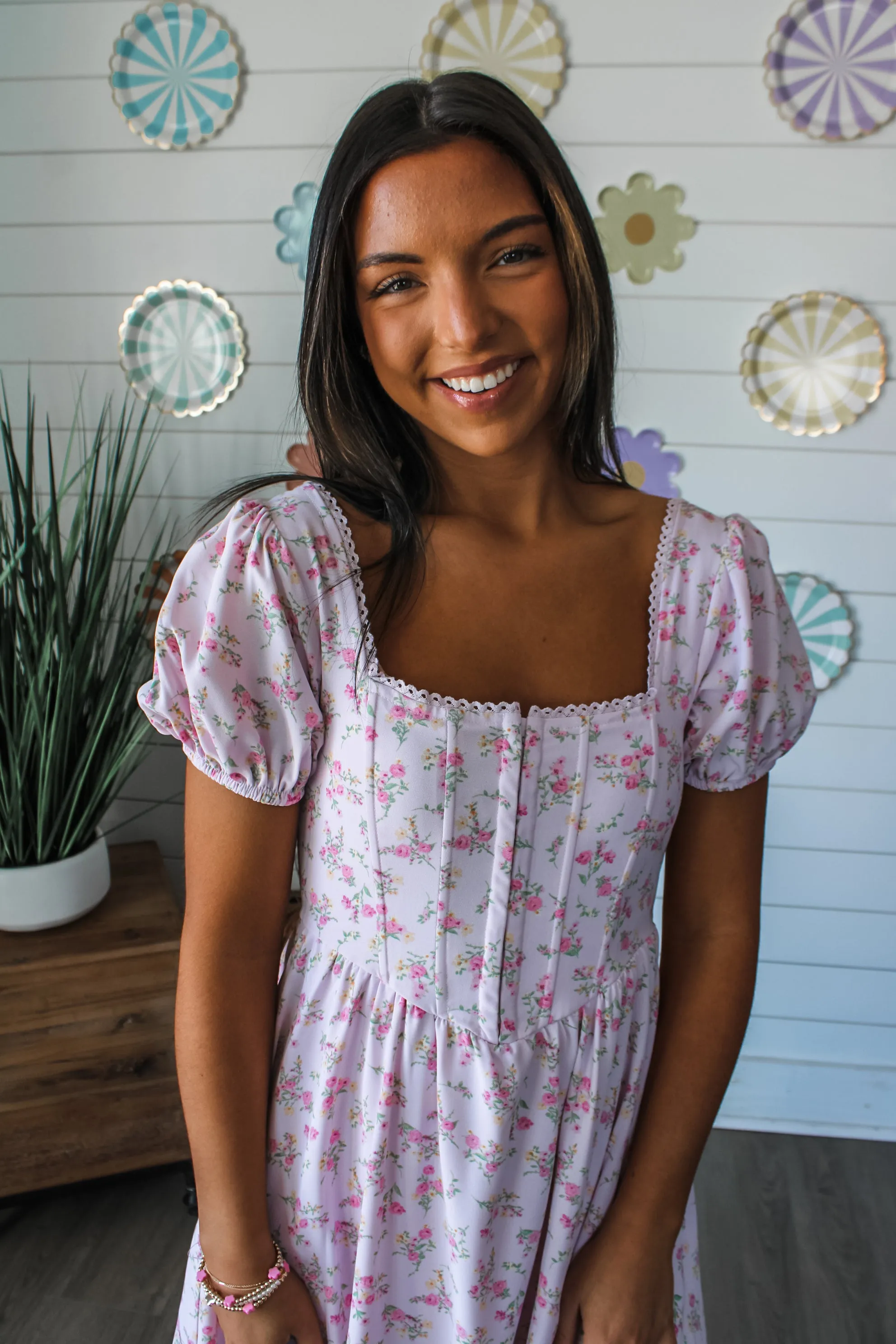 Rooftop Romance Floral Mini • Pink