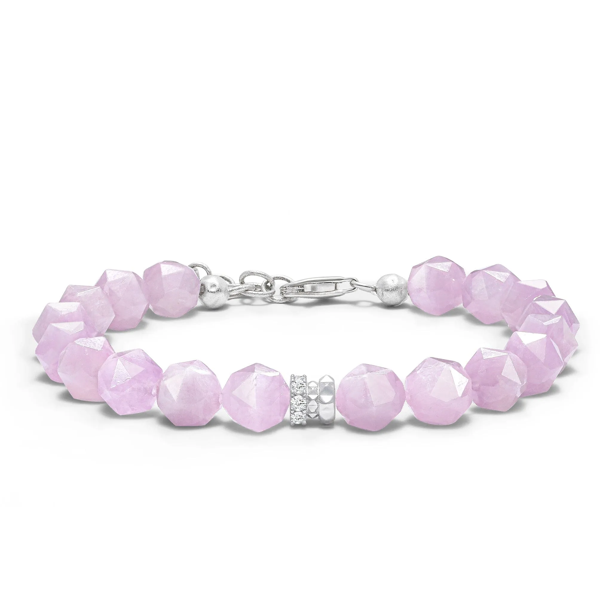 Rosa Roxburghii Kunzite Bracelet