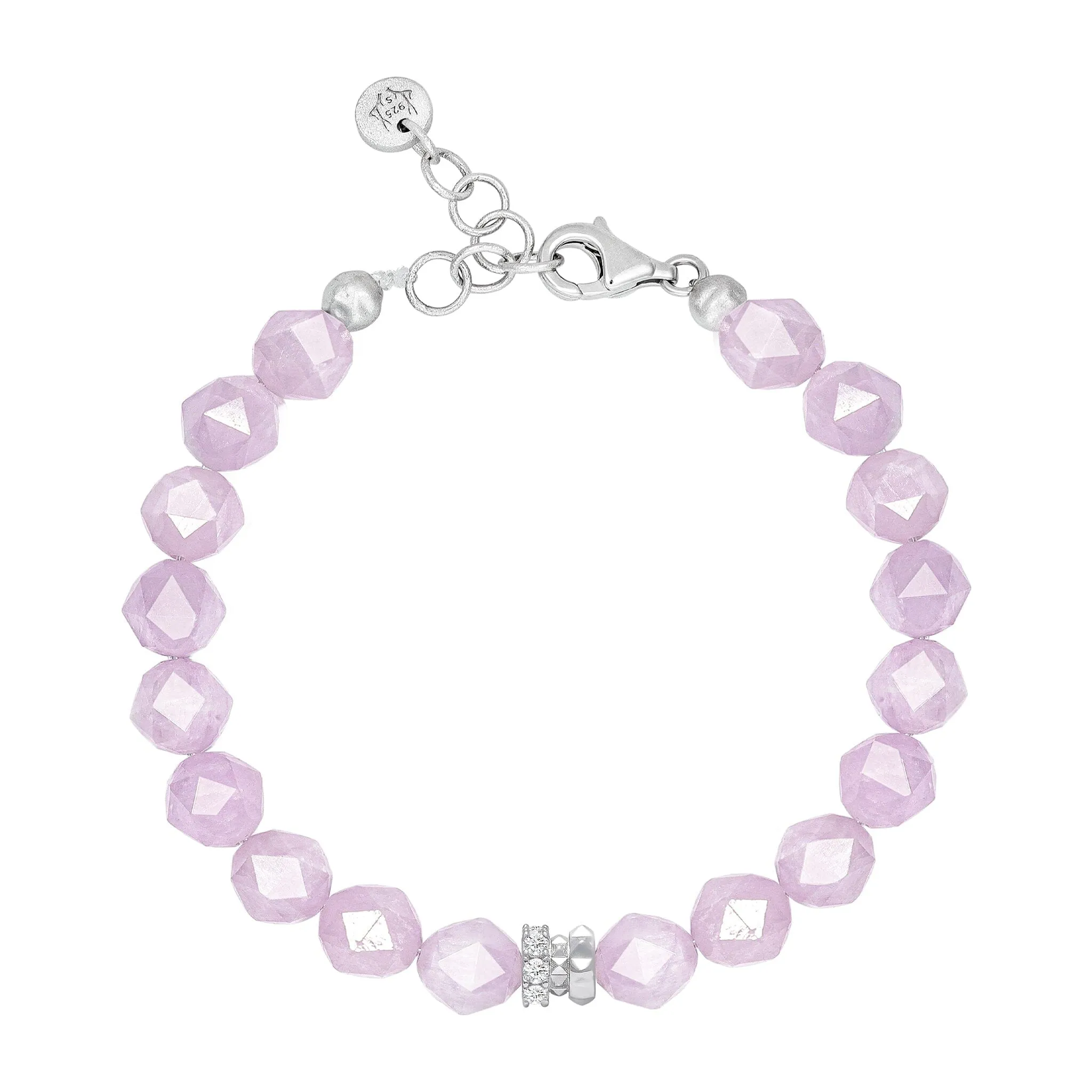 Rosa Roxburghii Kunzite Bracelet