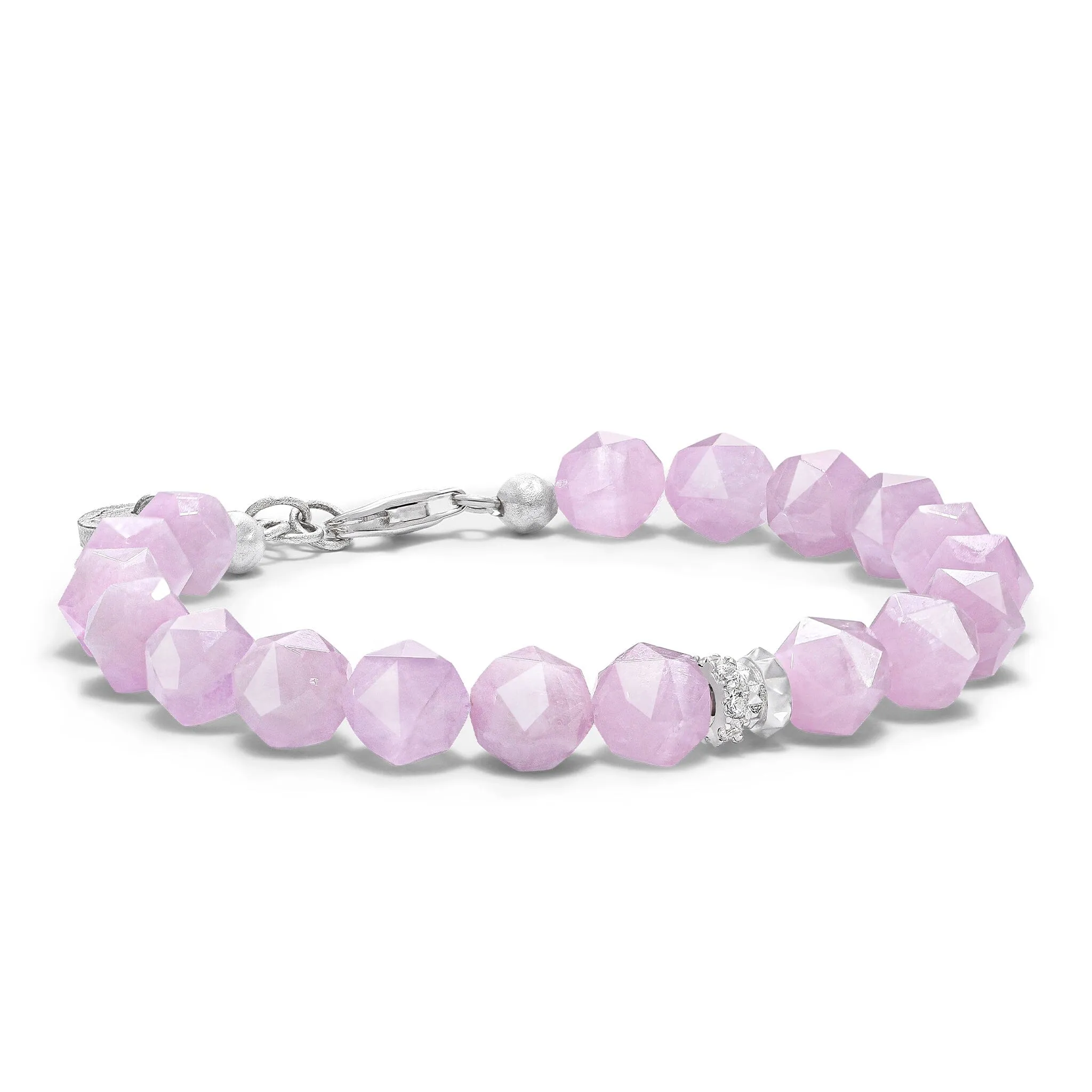 Rosa Roxburghii Kunzite Bracelet