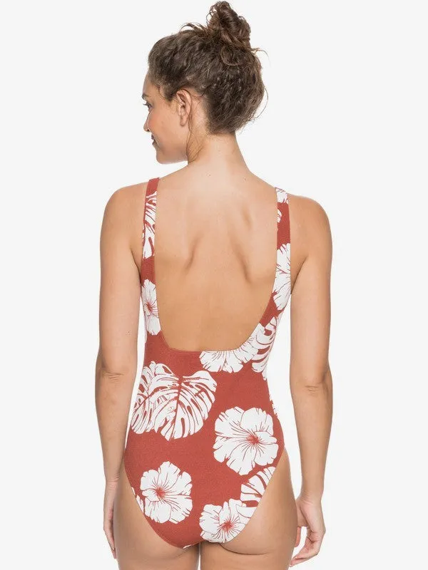 Roxy Womens Garden Trip One-Piece Swimsuit