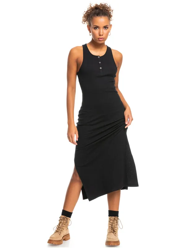 Roxy Womens Moon Glow Rib Knit Dress