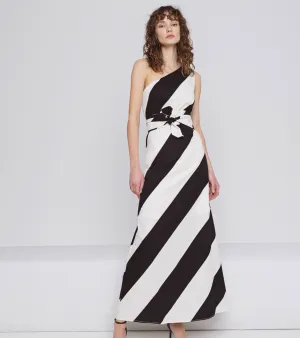 SALE Maxi Striped Cotton Dress